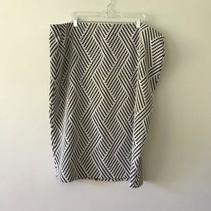 Plus Size Lane Bryant Zippered Straight Skirt